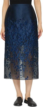 Lafayette 148 New York Straight Midi Skirt