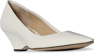 The Row Liisa Wedge Pump in Optic White at Nordstrom, Size 38.5