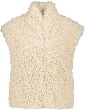 Rino&Pelle Freya Vest - Dames - Bodywarmers - Beige - S - Jassen