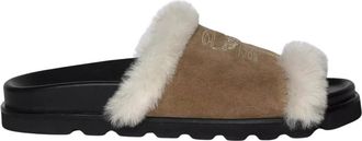 Zadig&Voltaire Mules Teddy Bare in montone - - Shoes - Donna - Multicolore - 38 EU