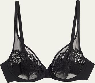 Simone P&eacute;r&egrave;le Saga Sheer Plunge Bra