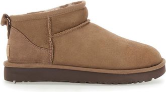 UGG Brown Classic Ultra Mini Boots
