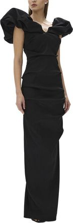 Rachel Gilbert Frey Fitted Dress