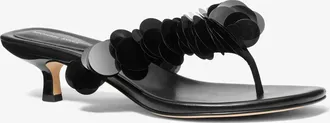 Michael Kors Loretta Sequin Embellished Sandal
