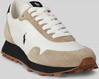 Polo Ralph Lauren Sneaker mit Schn&uuml;rverschluss Modell PRL TRAIL 125 in Offwhite, Gr&ouml;&szlig;e 39,5