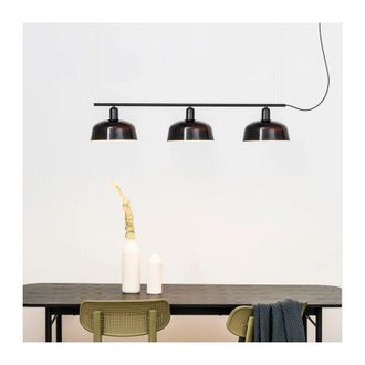 Faro Barcelona Tatawin M L&aacute;mpara Colgante Lineal Negra 20338-120