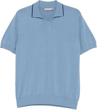Canali T-shirt in jersey - Blu