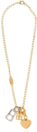 Balenciaga Necklaces, unisex, Yellow, Size: ONE SIZE Necklace with charms