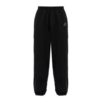 Balenciaga Sweatpants uit de collectie Skiwear - Heren - Broeken - Zwart - Maat: M Katoen