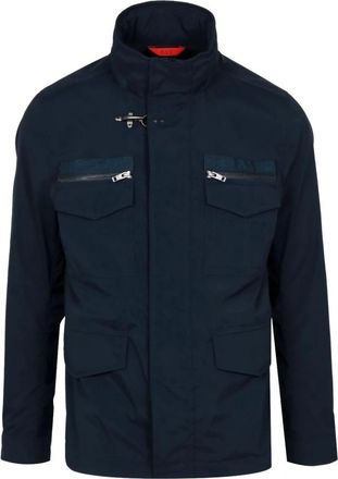 Fay Field Jacket - Heren - Winterjassen - Blauw - S - Jassen