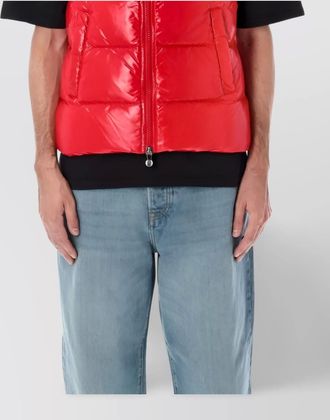Pyrenex high collar sleeveless puffer vest