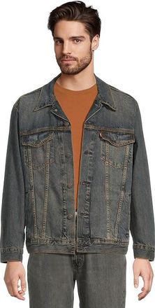Levi's Relaxed Fit Trucker Mens Jacket Cocoa Butter : XL, Cotton