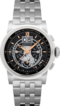 Earnshaw Hanson Chronograph Quartz Black Dial Mens Watch ES-8267-33