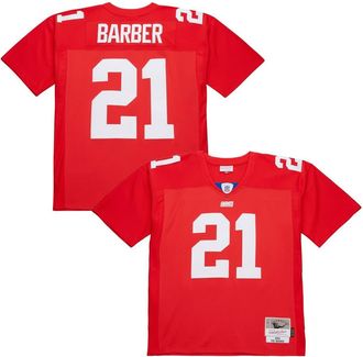 Mitchell & Ness Mens Mitchell & Ness Tiki Barber Red New York Giants 2004 Legacy Replica Jersey at Nordstrom, Size 4X-Large