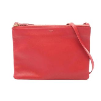 Celine Pre-owned Cross Body Bags, female, Red, Size: ONE SIZE Pre-owned Vintage Crossbody Bag