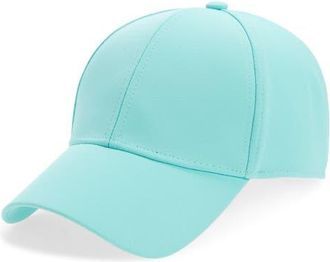 Nordstrom Adjustable Baseball Cap in Teal Gem at Nordstrom