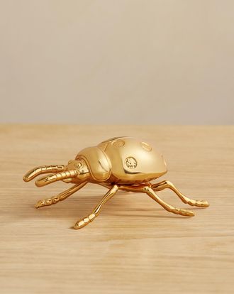 L'OBJET Apribottiglie Con Finitura Oro Ladybug