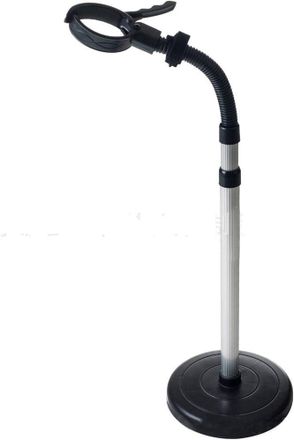 OEM Soporte Ajustable Para Secador De Pelo, Soporte Manos Libres, Rotaci&oacute;n De 360 Grados, Soporte Para Peinar Con Secador (negro)