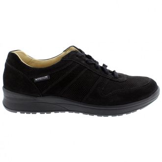 Mephisto Mephisto Rebeca Perf Nubuck Womens Trainers - UK 7 - US 9.5 Women - EU 40.5 - Black - Size:UK 7