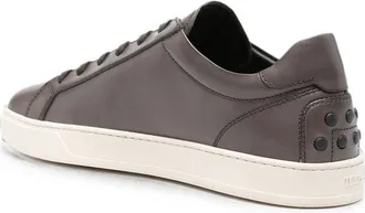 Tod's Calf Leather Sneakers - Gray