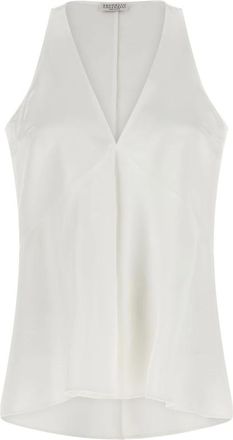 Brunello Cucinelli Mujer, Blusas y Camisas, Blanco, Talla: M