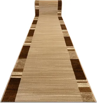 RugsX Passatoia Royal Fb23 Cornice Rettangolare Beige / Crema 100cm Beige 100x130 Cm