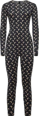 Marine Serre Stijlvolle Broek - Dames - Jumpsuits - Bruin - M - Jumpsuits & Playsuits