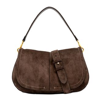 Gianni Chiarini Shoulder Bags, female, Brown, Size: ONE SIZE Helena Round