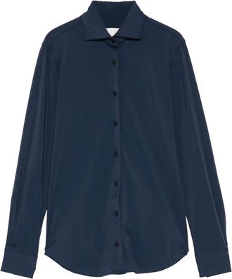 Xacus Pina blouse met knopen - Blauw