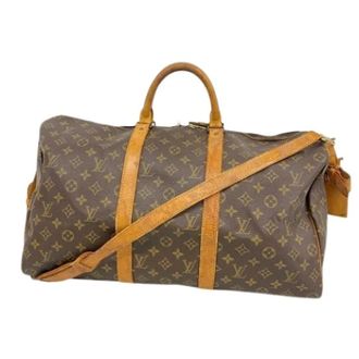 Louis Vuitton Pre-owned Boston Bag - unisex - Louis Vuitton Vintage - Vintage Weekend Bags - Brown - ONE SIZE - Pre-owned
