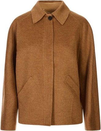 Kiton Jassen, Dames, Bruin, S, Giacca