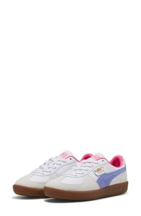 Puma Palermo Sneaker in Puma White-Intense Lavender at Nordstrom, Size 6.5