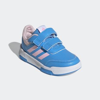 adidas Klettschuh ADIDAS SPORTSWEAR TENSAUR HOOK AND LOOP, Gr. 21, bunt (blau burst, clear pink, cloud wei&szlig;), Synthetik, Schuhe Klettschuh, f&uuml;r Kinder mit Kl