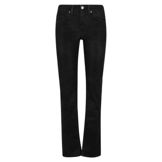 Isabel Marant Kelsie Trousers - female - Marant &eacute;toile - Straight Fit Jeans - Black - S - Jeans