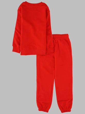 Moschino Cotton Tracksuit Jumpsuit - Red