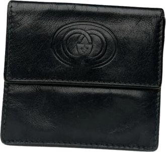 Gucci Pre-owned Zumi Zonnebril Case - Dames - Vintage Accessoires - Zwart - ONE Size - Leer - Vintage