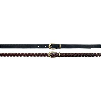 Linea Pelle 2-for-1 Belt Set in Dark Brown/Black at Nordstrom Rack, Size X-Large