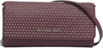 Michael Kors Pre-owned Cross Body Bags, female, Purple, Size: ONE SIZE Pre-owned Cross Body Bag