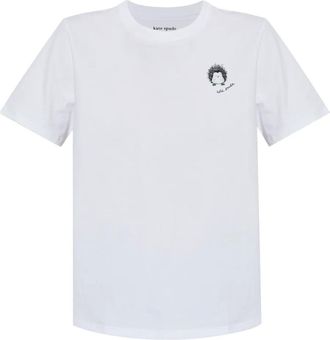 Kate Spade New York T-shirt con stampa - Bianco