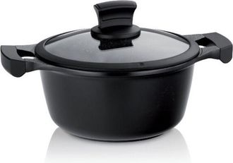 KELA Kela - Forno olandese da 20 cm in fusione di alluminio con coperchio - 12218 line