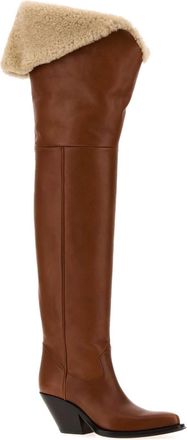Chlo&eacute; Azelan Boots - Brown