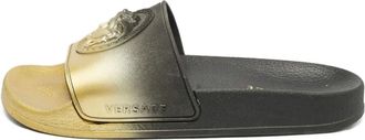 Versace Medusa rubberen slippers - Goud