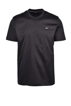 Paul & Shark Black/Silver Cotton T-shirt