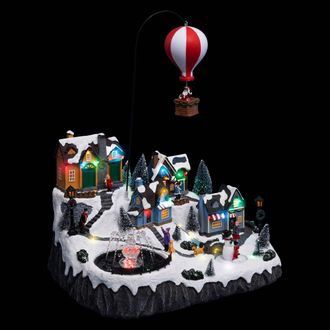 F&eacute;&eacute;ric Lights & Christmas Pueblo Musical En Globo 46 Led - Atmosphera Cr&eacute;ateur DInt&eacute;rieur