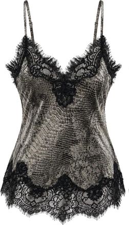 Gold Hawk Top senza maniche - - Tops - Donna - Nero - M
