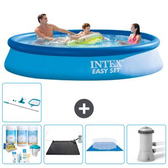 Intex Piscina Easy Set Redonda - 366x76 Cm - 7-piezas S20883