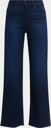 Paige Anessa High-Rise Wide-Leg Jeans