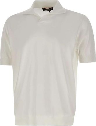 FILIPPO DE LAURENTIIS Polo Shirt - Heren - Polos - Wit - 2XL - Katoen - Tops