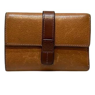 Loewe Pre-owned Wallets, female, Brown, Size: ONE SIZE Pre-owned Leather Wallet