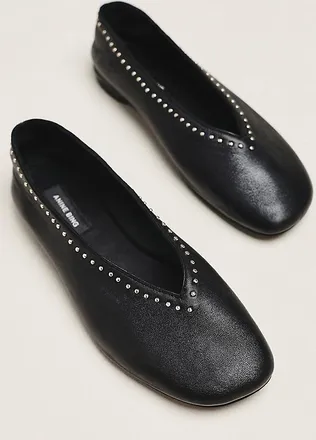 Anine Bing Ana Leather Flats